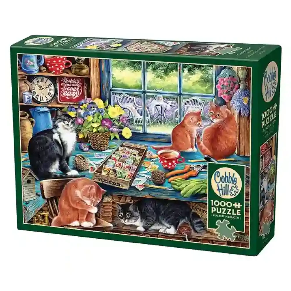 Cobble Hill Cats Retreat Puzzle 1000 Pieces