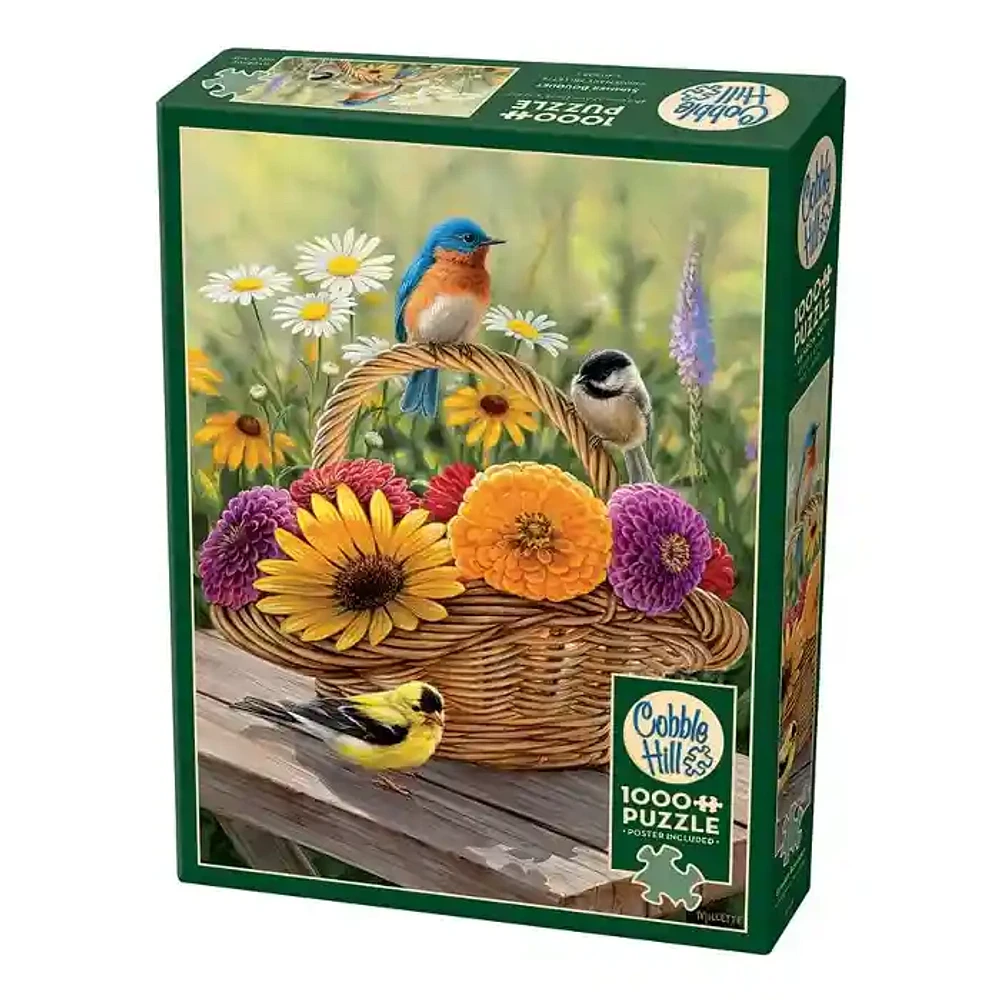 Cobble Hill Summer Bouquet Puzzle 1000 Pieces