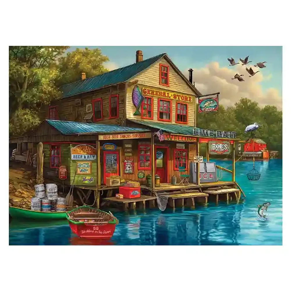 Cobble Hill Bobs Beer and Bair Puzzle 1000 Pieces