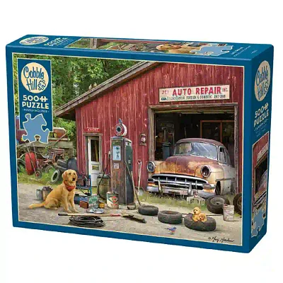 Cobble Hill Auto Repair Puzzle 500 Pieces