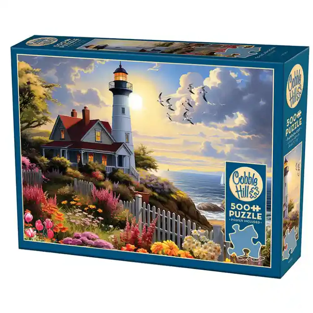 Cobble Hill To The Lighthouse Puzzle 500 Pieces