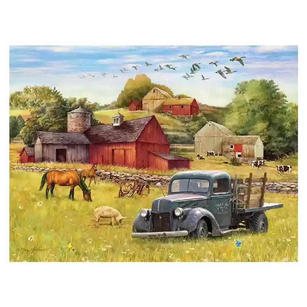 Cobble Hill Summer Afternoon Farm Puzzle 275 Pieces