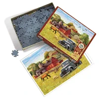 Cobble Hill Summer Afternoon Farm Puzzle 275 Pieces