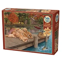 Cobble Hill Lazy Day On Dock Puzzle 275 Pieces