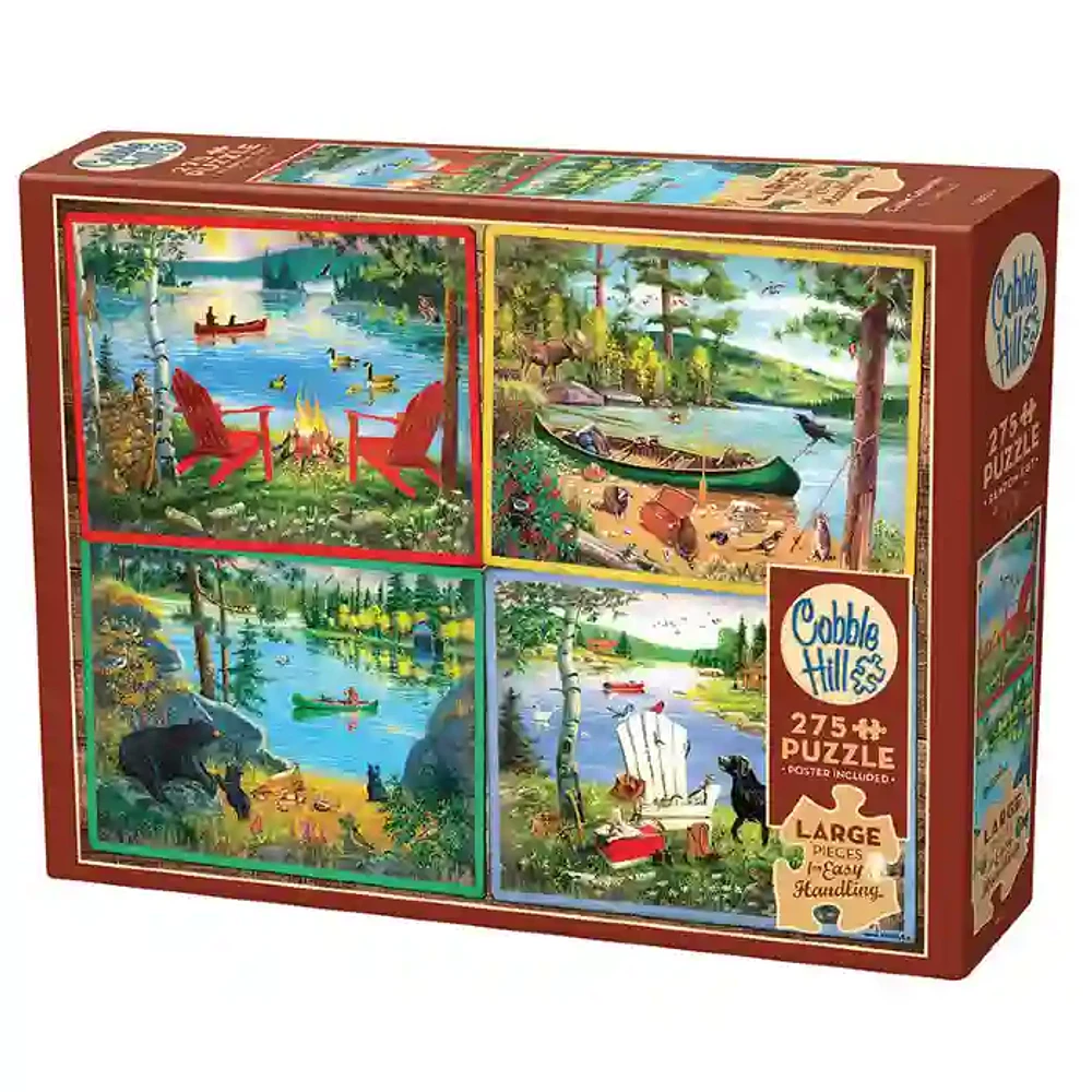 Cobble Hill Cabin Country Puzzle 275 Pieces