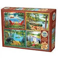 Cobble Hill Cabin Country Puzzle 275 Pieces