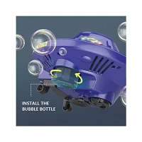 Bubble Gun UFO Frisbee Purple