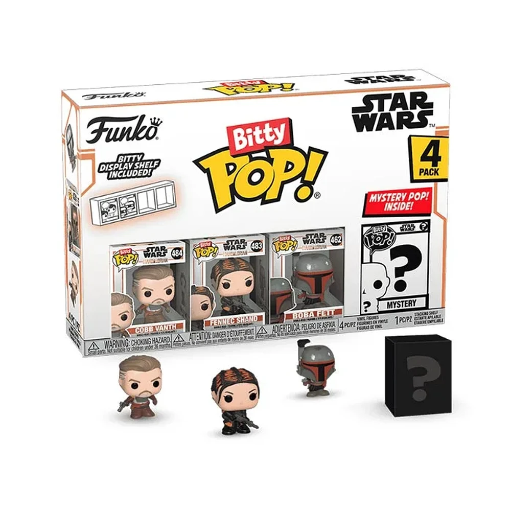 Funko Bitty Pop! Star Wars The Mandalorian 4-pack Series 3