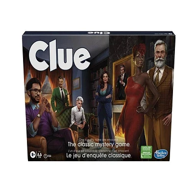 Clue Board Game Classic Bilingual Family Games For Kids And Adults