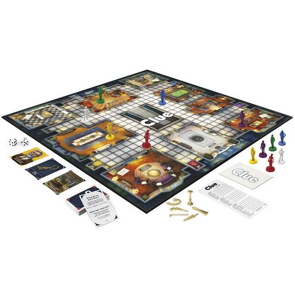 Clue Board Game Classic Bilingual Family Games For Kids And Adults