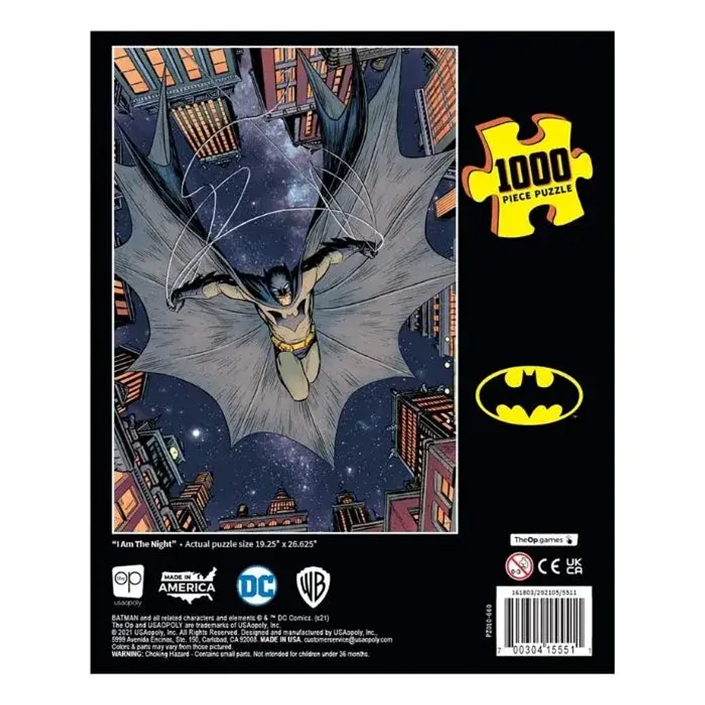 Batman I Am The Night 1000 Piece Jigsaw Puzzle