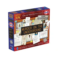 Murder Mystery Party Murder on The Underground – 1000 Piece Jigsaw Puzzle