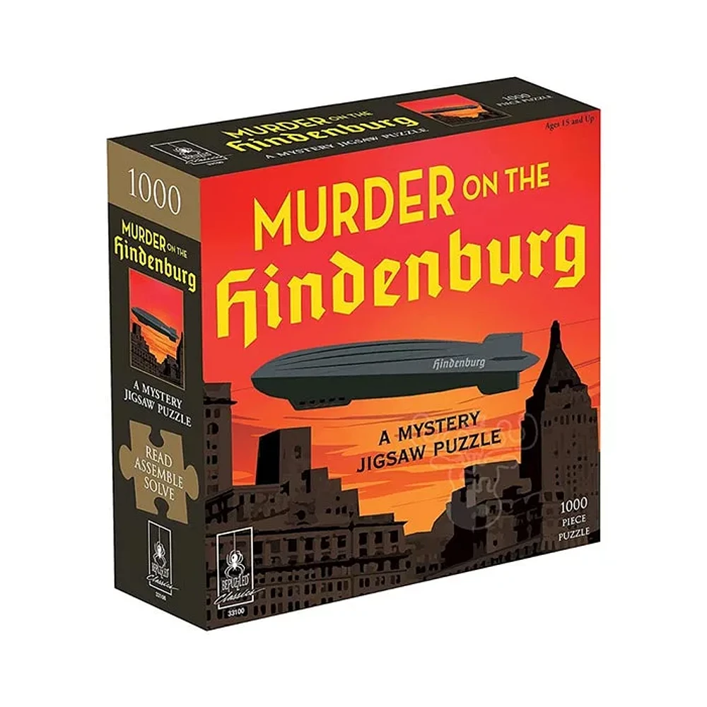 Murder on the Hindenburg Mystery 1000 Piece Jigsaw Puzzle