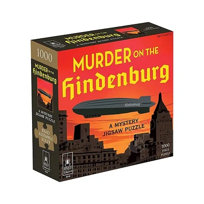 Murder on the Hindenburg Mystery 1000 Piece Jigsaw Puzzle