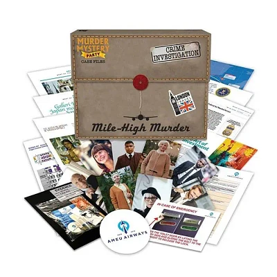 Murder Mystery Party Game Case Files Mile High Murder