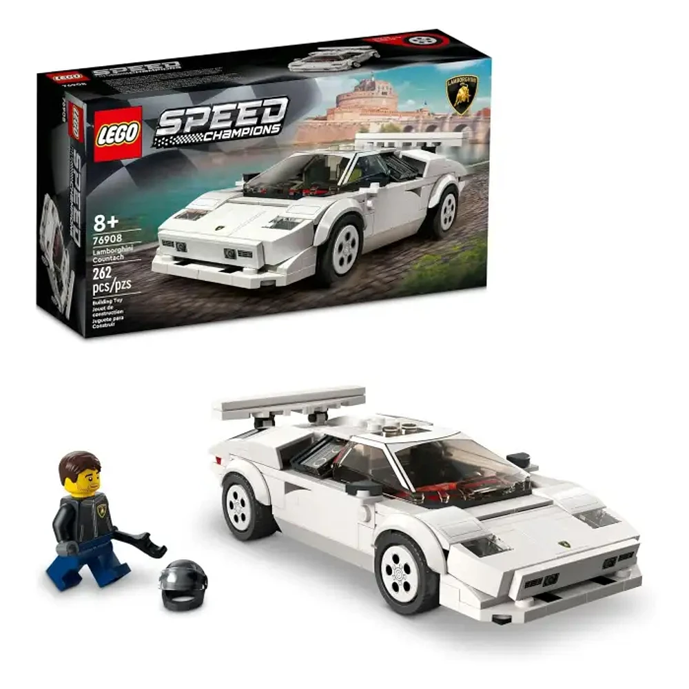 LEGO Speed Champions Lamborghini Countach 262 PCS 8+