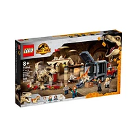 LEGO Jurassic World T. rex & Atrociraptor Dinosaur Breakout 466 Pieces