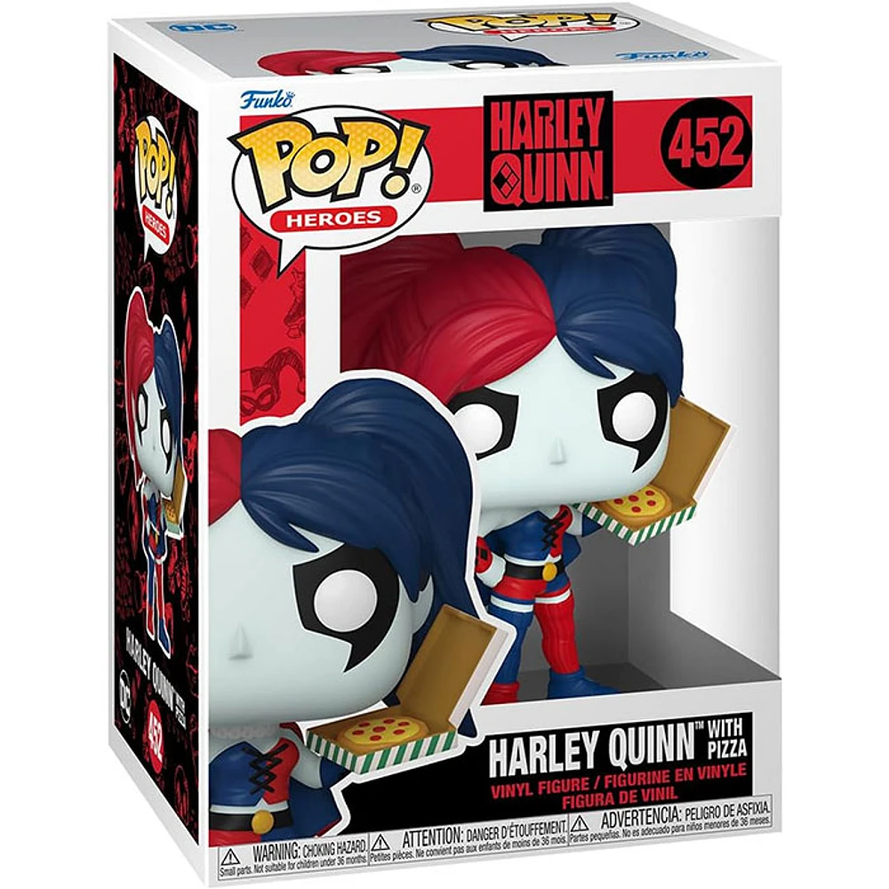 Funko Pop! Heroes DC Harley Quinn with Pizza