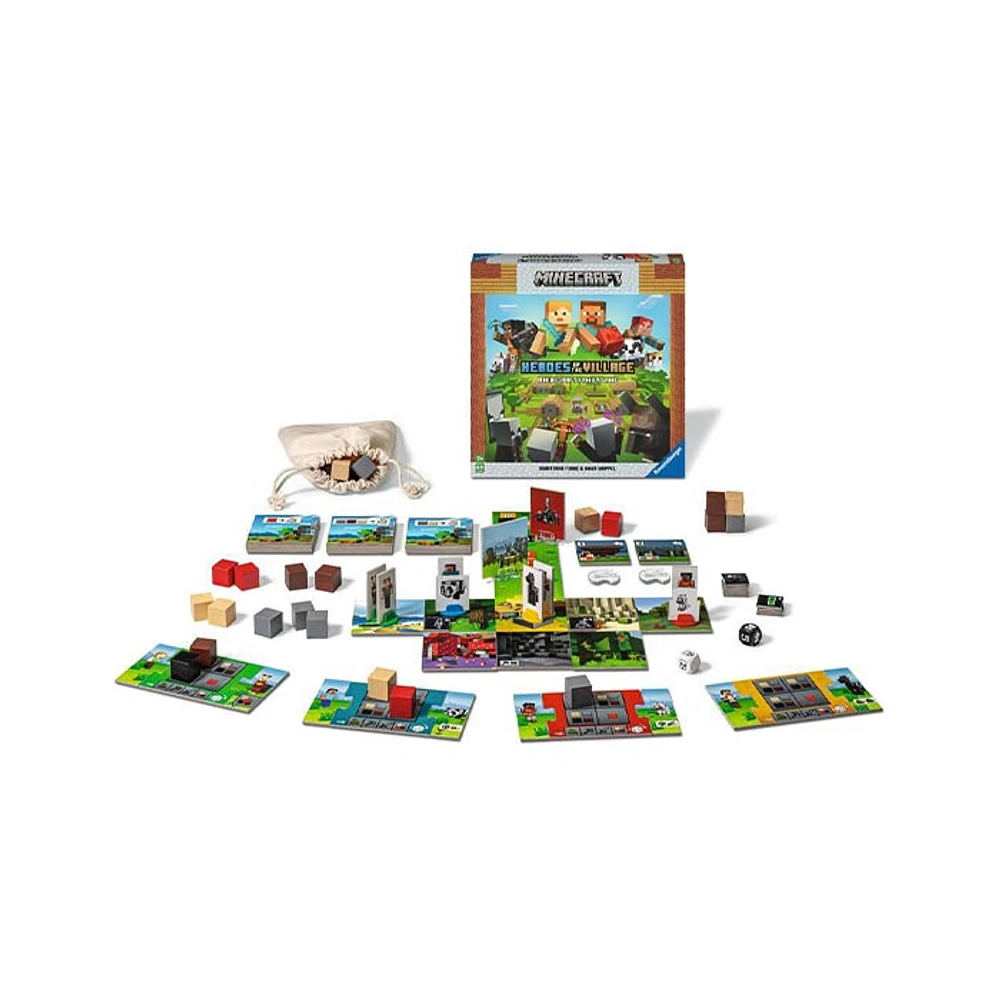 Ravensburger Minecraft Heroes of The Village Board Game