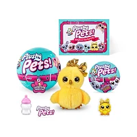 5 Surprise Plushy Pets Mystery Collectible Capsule By Zuru