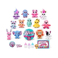 5 Surprise Plushy Pets Mystery Collectible Capsule By Zuru