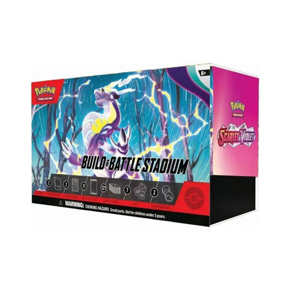 Pokemon TCG Scarlet and Violet Build and Battle Stadium