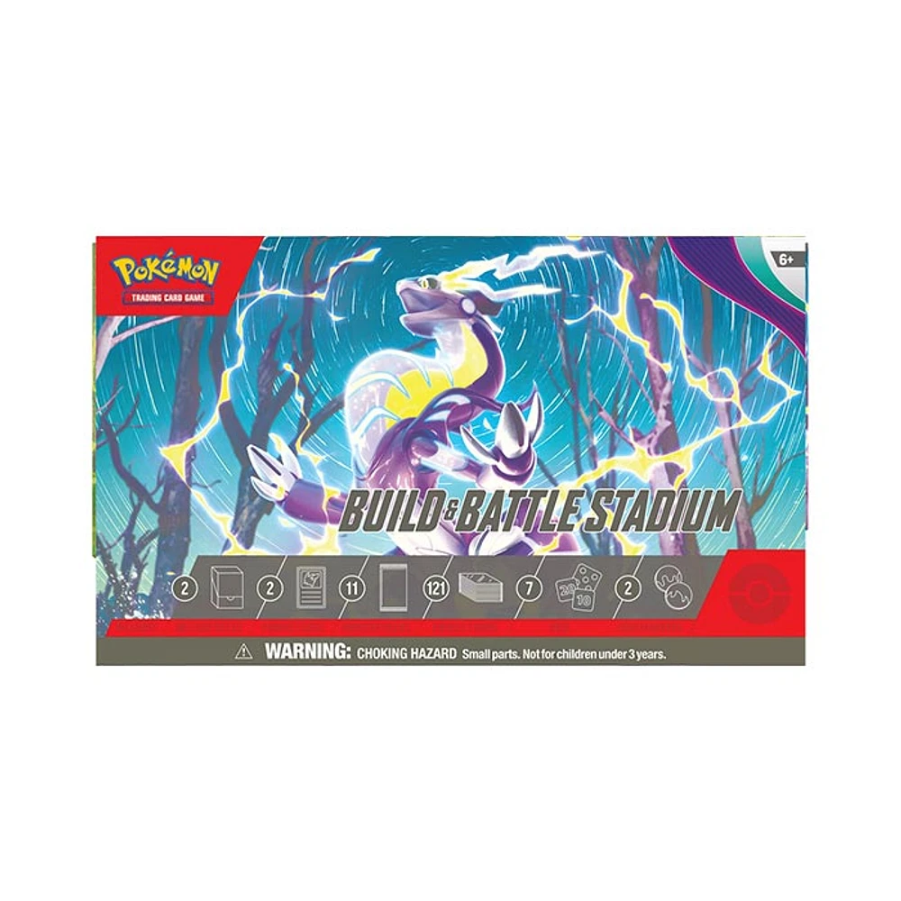 Pokemon TCG Scarlet and Violet Build and Battle Stadium