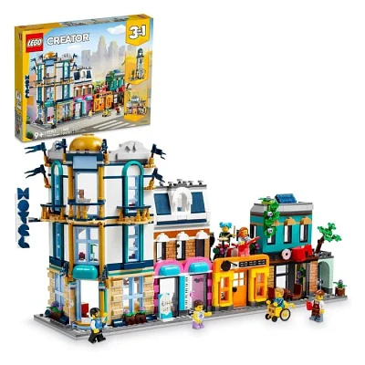 LEGO Creator 3 in 1 Main Street Building Toy Set