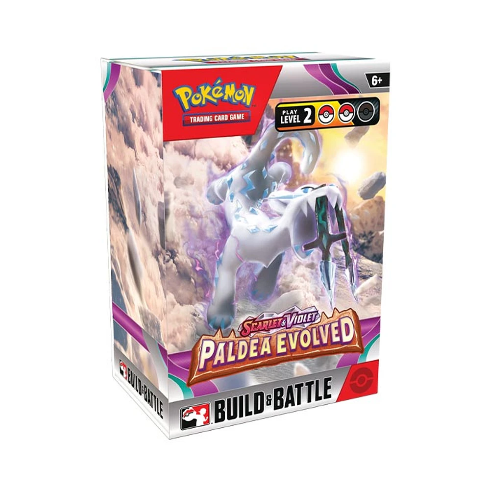 Pokemon TCG Scarlet and Violet Paldea Evolved Build and Battle