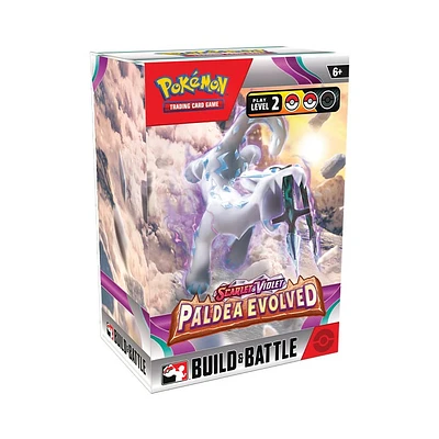 Pokemon TCG Scarlet and Violet Paldea Evolved Build and Battle