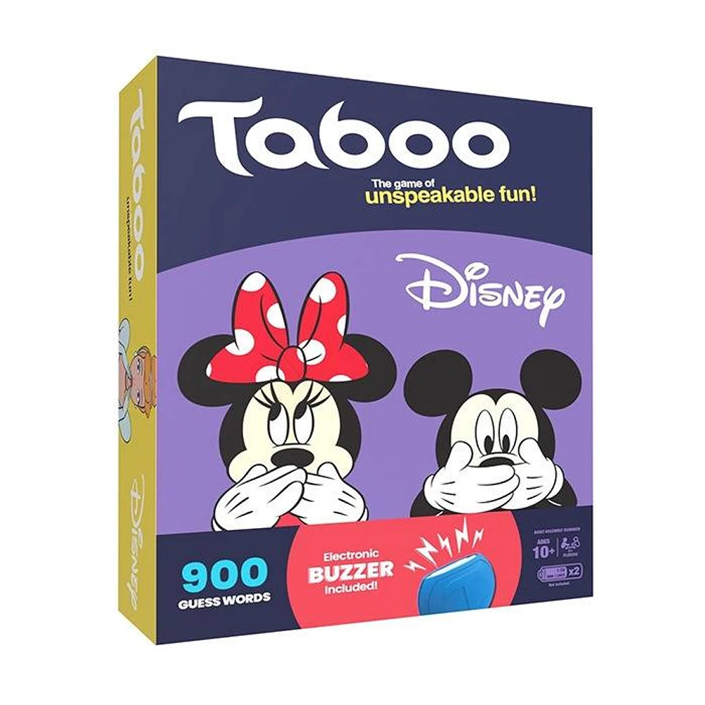 Taboo Party Board Game Disney Edition