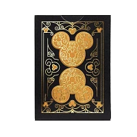 Bicycle Disney Mickey Mouse Inspired Black and Gold Playing Cards