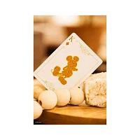 Bicycle Disney Mickey Mouse Inspired Black and Gold Playing Cards