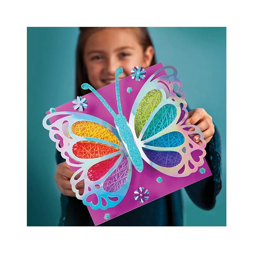 Craft Tastic DIY Butterfly String Art