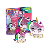 Craft-tastic – Stacked String Art Unicorns