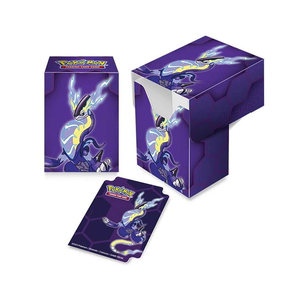 Pokemon TCG ultraPro Deck Box Full View Miraidon