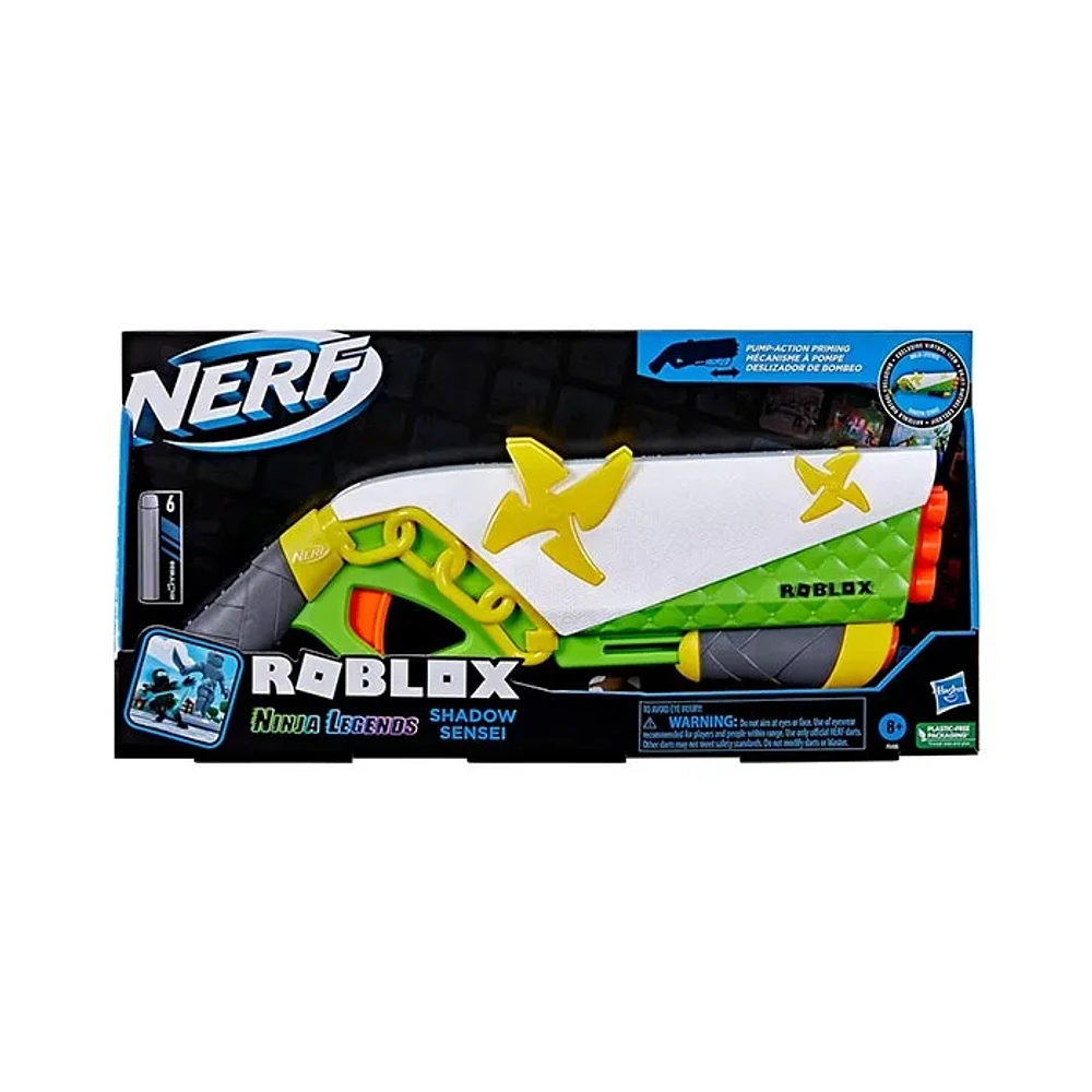 NERF Ninja Legends – Shadow Sensei Dart Blaster