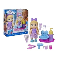 Baby Alive Sudsy Styling Doll Blonde Hair Salon Chair