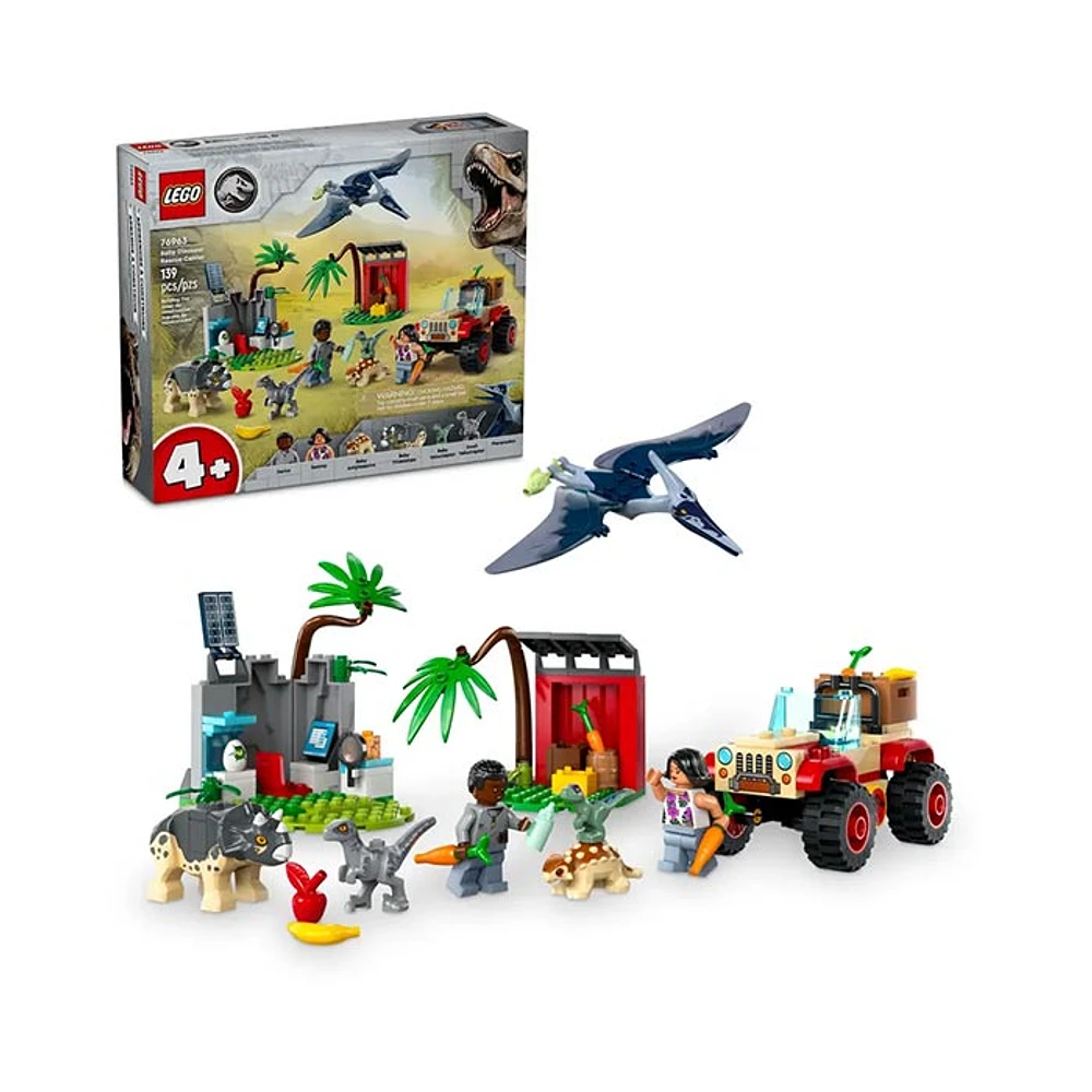 LEGO Jurassic World Baby Dinosaur Rescue Center 139 Pcs