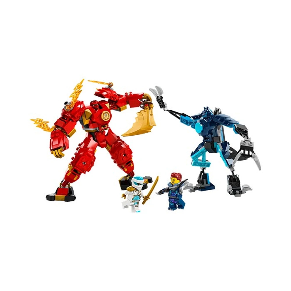 LEGO Ninjago Kai’s Elemental Fire Mech Dragon’s Rising 322 Pcs