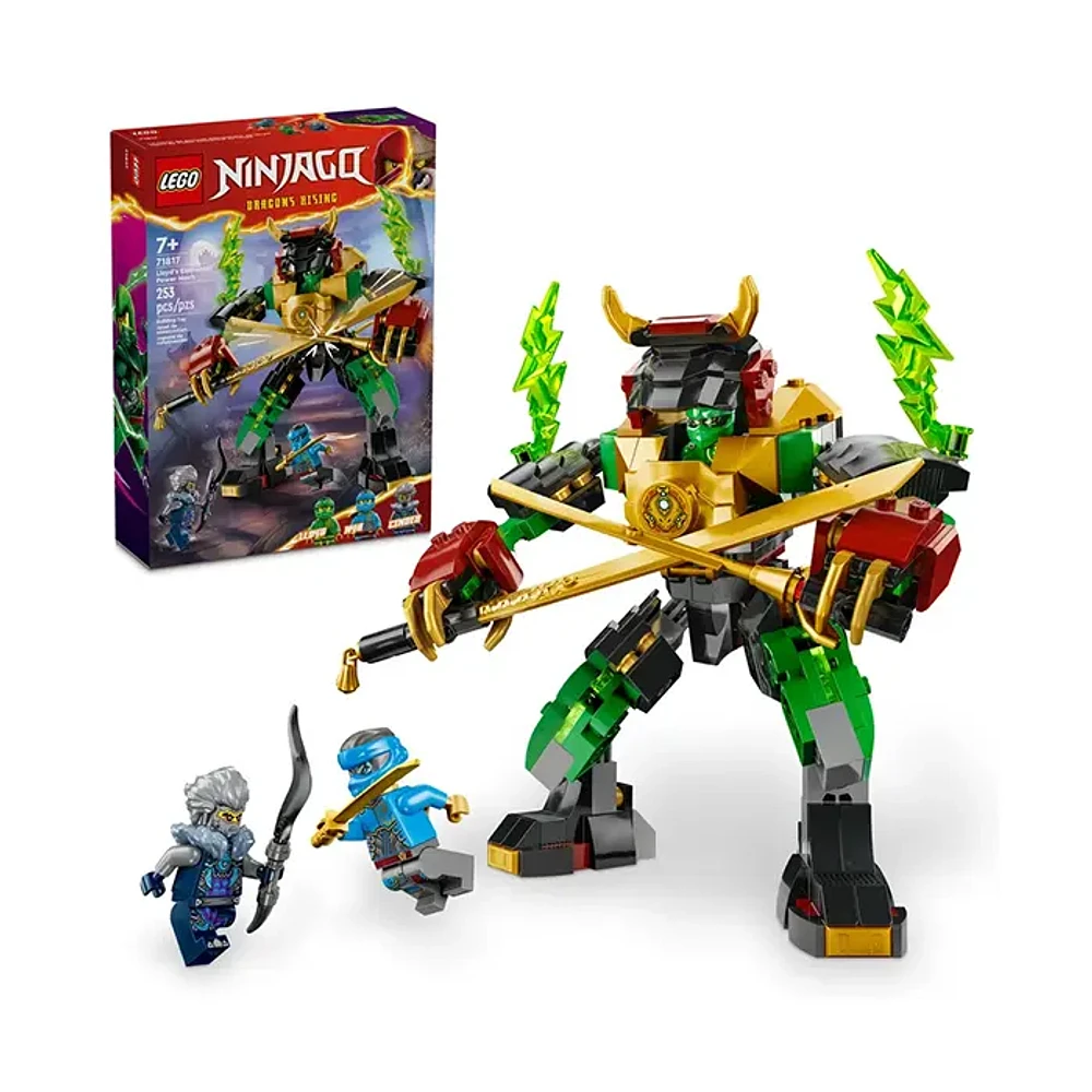 LEGO NINJAGO Lloyd’s Elemental Power Mech 253 Pieces