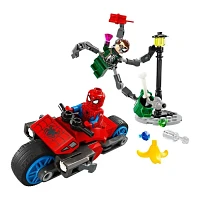 LEGO Marvel Motorcycle Chase Spider Man Vs Doc Ock