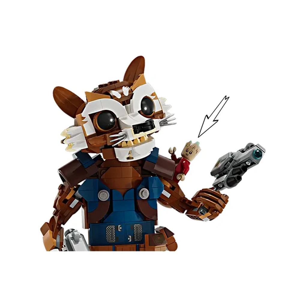 LEGO Marvel Rocket & Baby Groot 566 Pieces