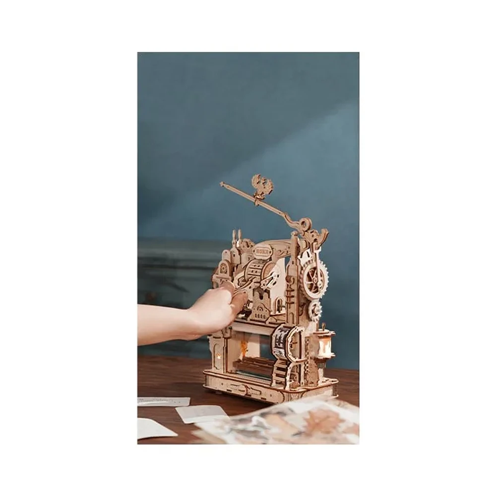 3D Wooden Puzzle Printing Press