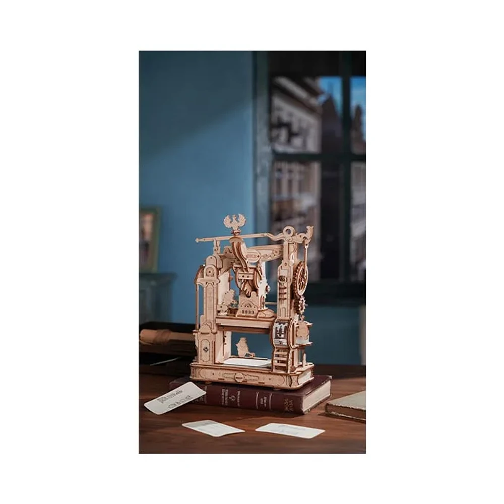 3D Wooden Puzzle Printing Press