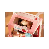 Robotime 3D Wooden Puzzle Strawberry Milk Box