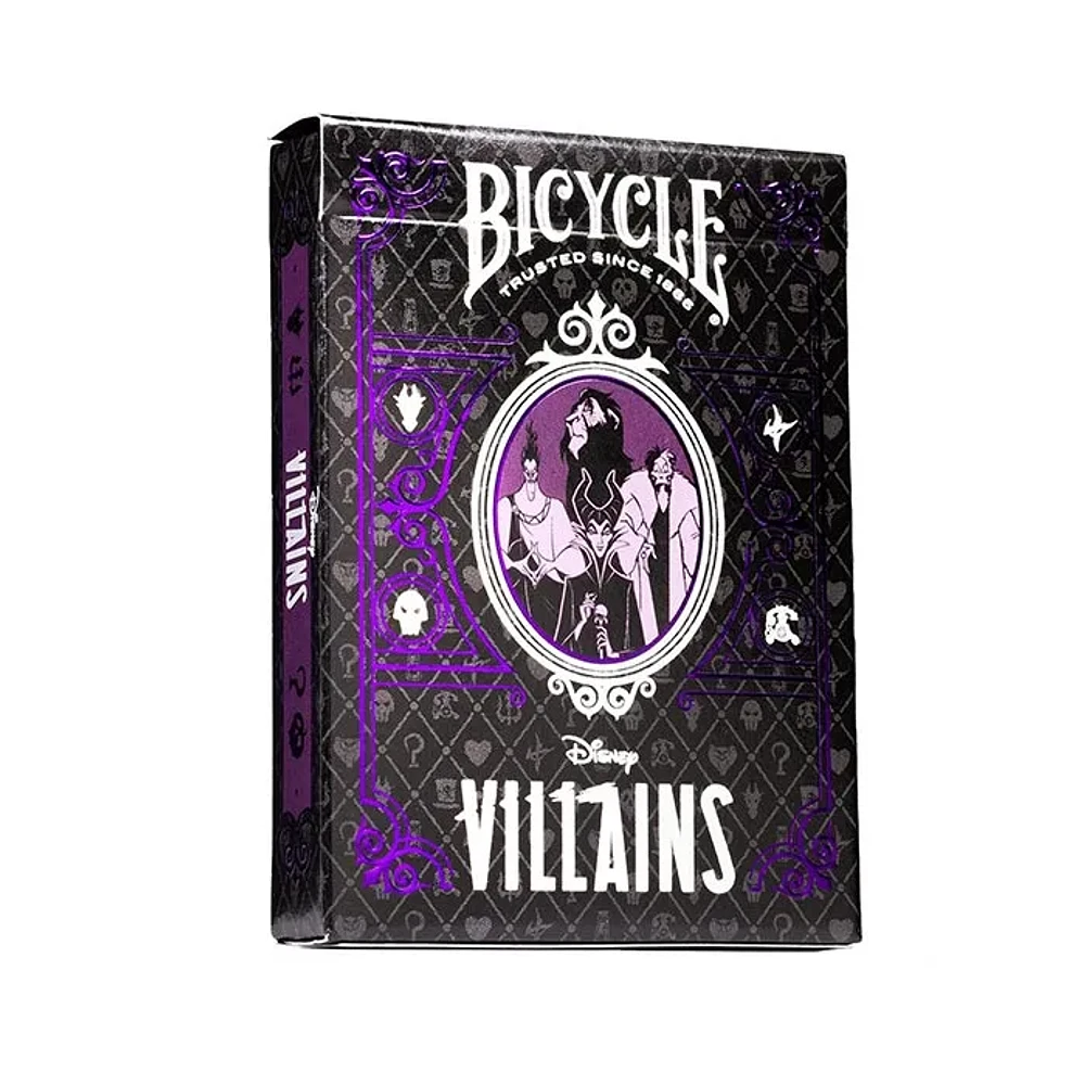 Disney Villains Inspired Playing Cards by Bicycle- Purple Green