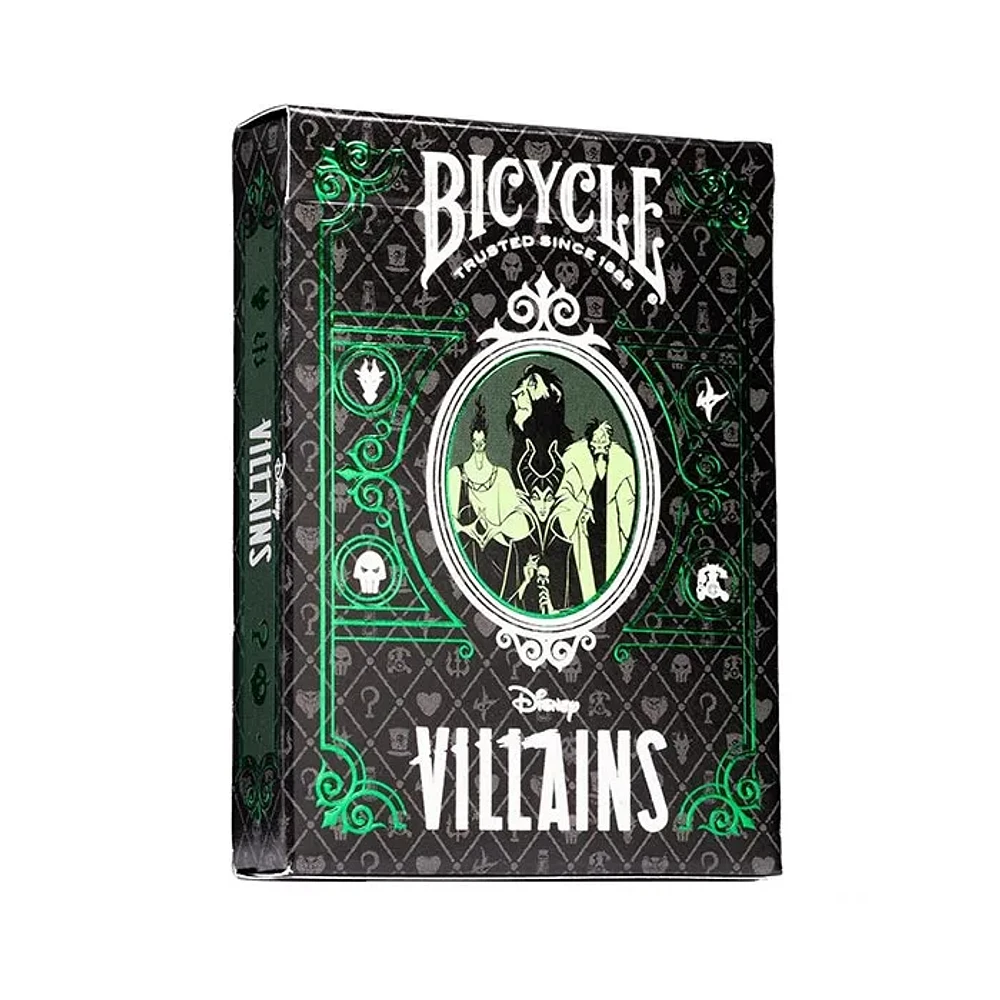 Disney Villains Inspired Playing Cards by Bicycle- Purple Green