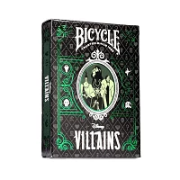 Disney Villains Inspired Playing Cards by Bicycle- Purple Green