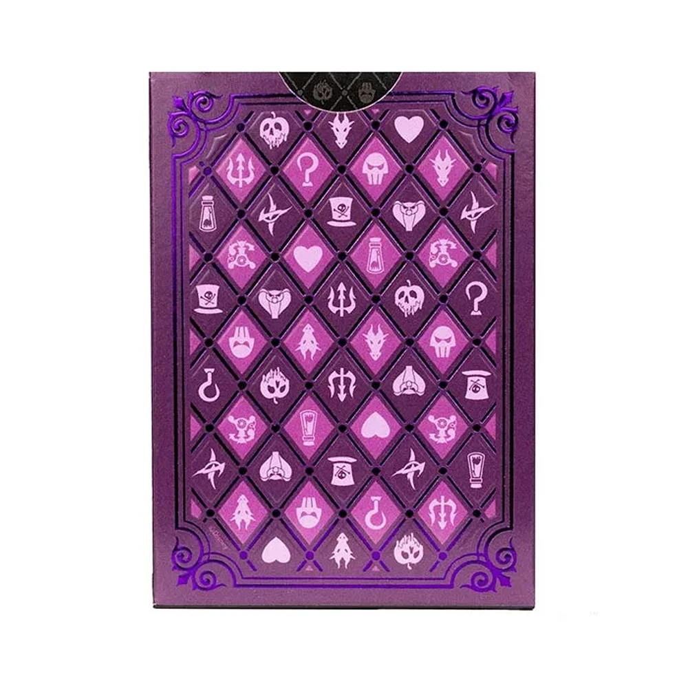 Disney Villains Inspired Playing Cards by Bicycle- Purple Green